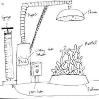 Medikidz creative work - medical concept sketches and character development for children's health education