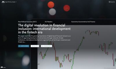 Paper of the Day Chrome extension