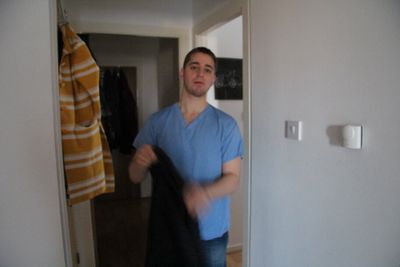 Preparing for night shift