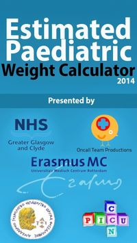 Paediatric weight calculator