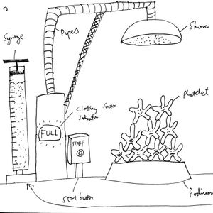 Medikidz character sketches