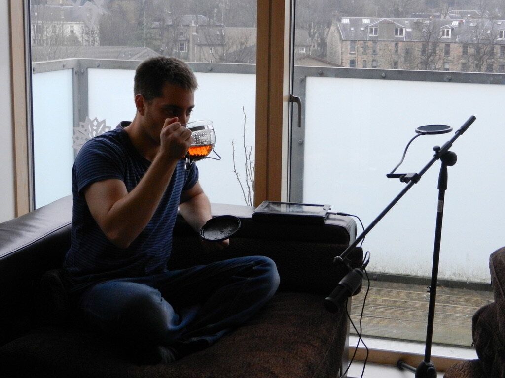 Making videos with the team