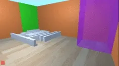 Gameplay footage of Shrink showing the size-changing mechanic