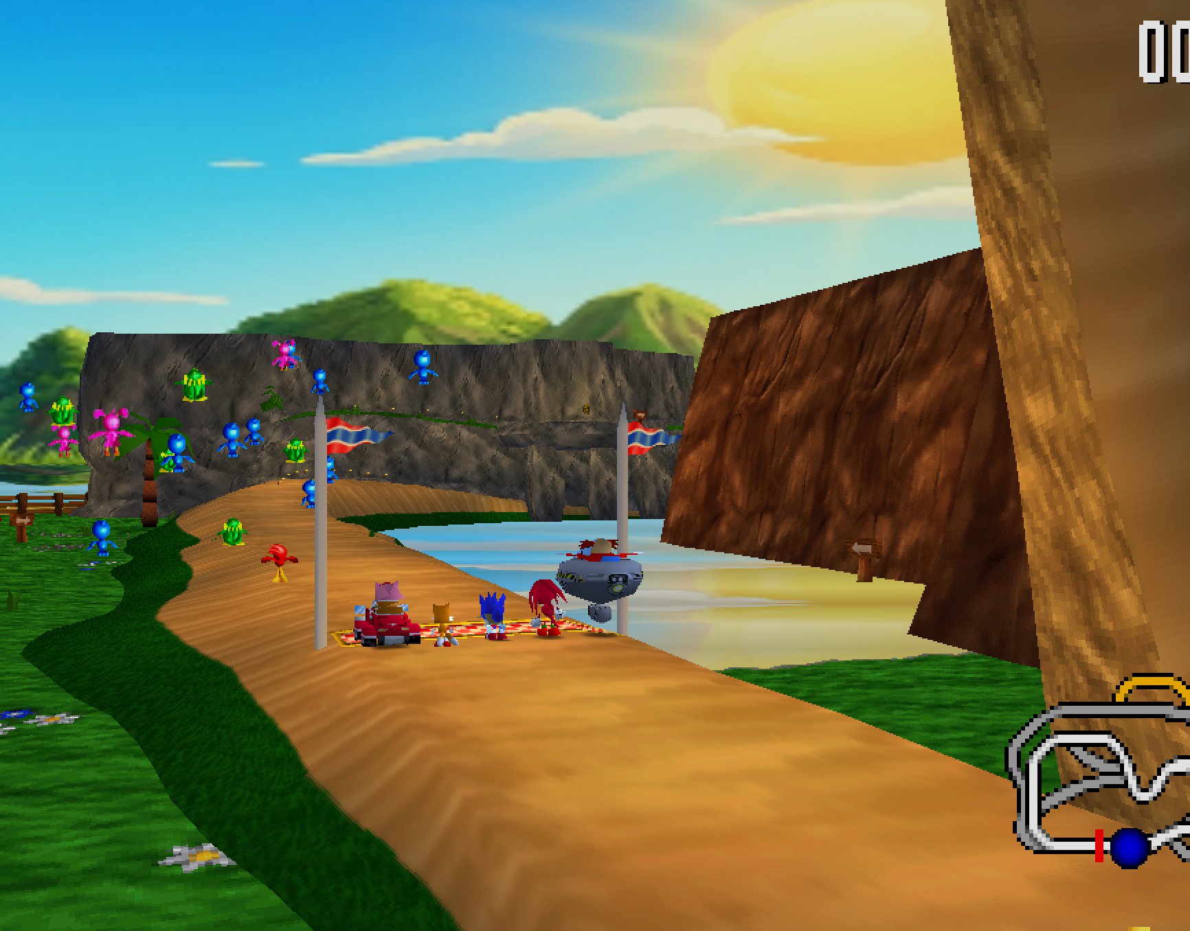Resort Island at race start